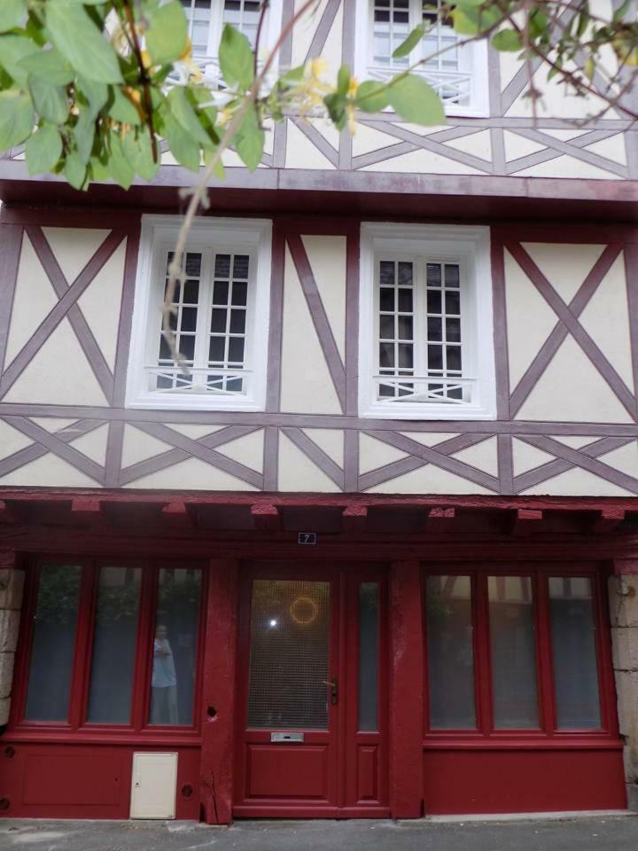 Charmant Studio à Colombages Morlaix Exterior foto