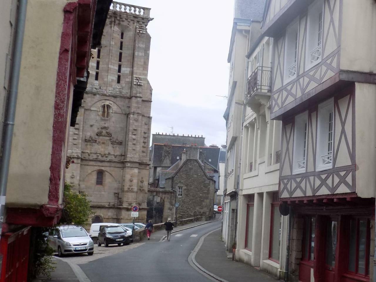 Charmant Studio à Colombages Morlaix Exterior foto